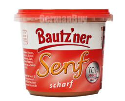 Bautzner Mustard Hot from Germany