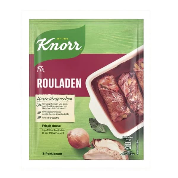 Knorr Fix For Roulades | Buy German Food Online