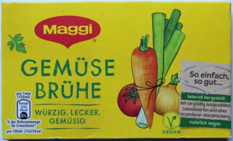 Maggi Clear Vegetable Broth Cubes