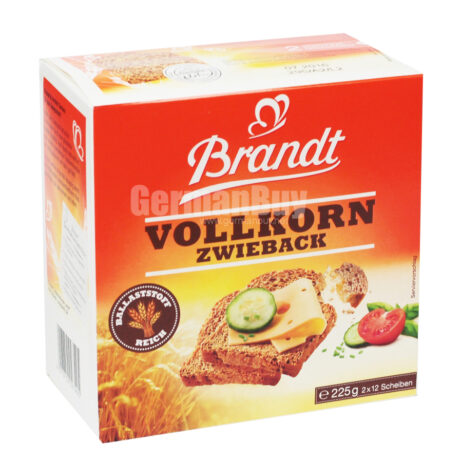 Brandt Zwieback Wholemeal Rusks