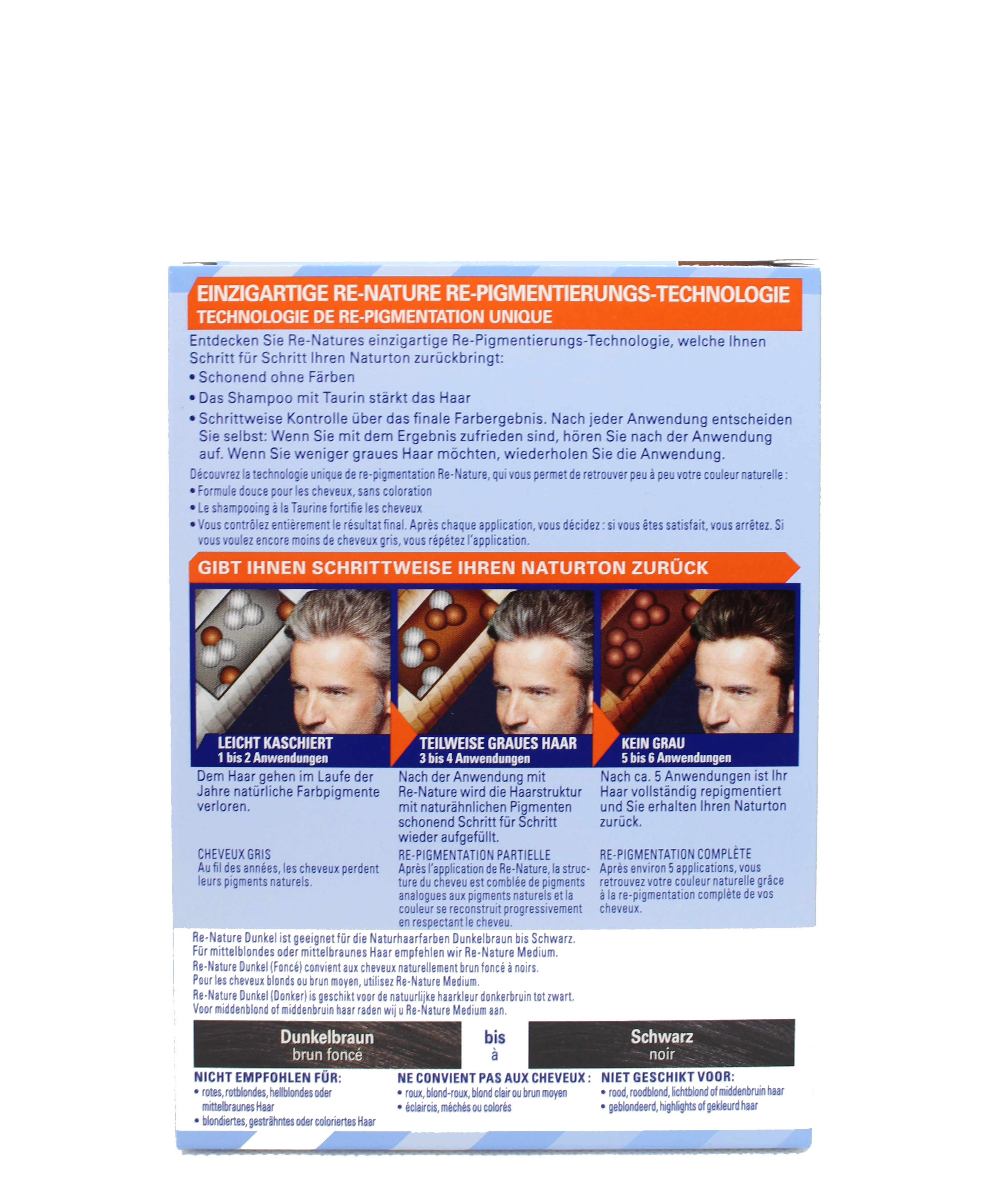 Schwarzkopf – Gray Hair – Men's Natural Coloring Kit “MEN DARK” Brown/Black Buy German