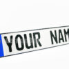 Original German License Plate - Customized With YOUR NAME / TEXT - Exclusive