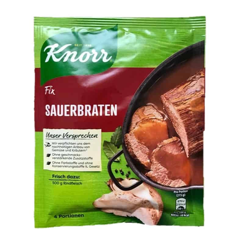 Knorr Fix Sauerbraten Marinated Pot Roast Seasoning Mix Buy German