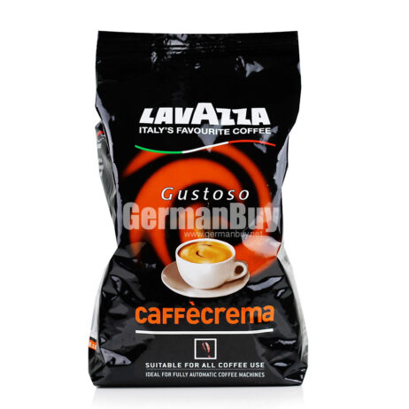 LavAzza Caffè Crema Gustoso Whole Bean Coffee from Italy 1kg / 2.2 lbs / 35.2 oz