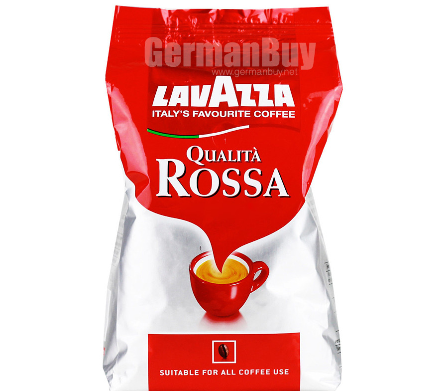 LavAzza Qualità Rossa Whole Bean Coffee From Italy 1kg / 2.2 Lbs / 35.2 ...