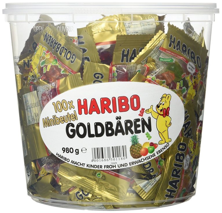 Haribo Gold Bears Minis Goldbären In 100 Mini Bags | GermanBuy ...