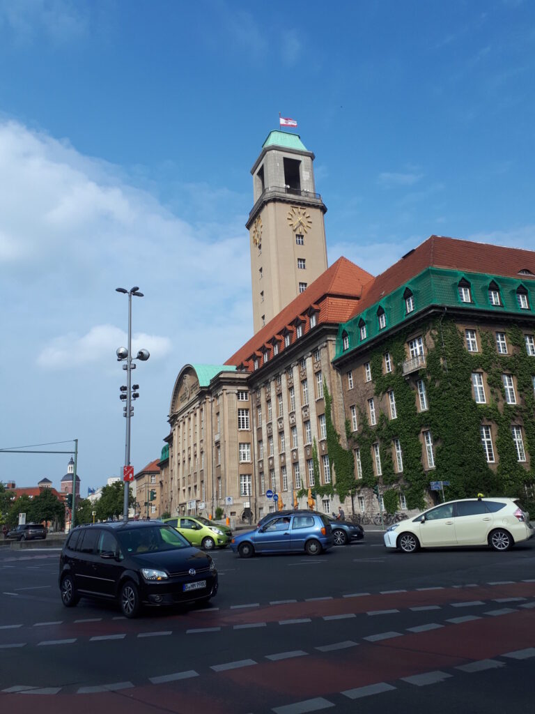 Town Hall Building and Tower in Berlin-Spandau