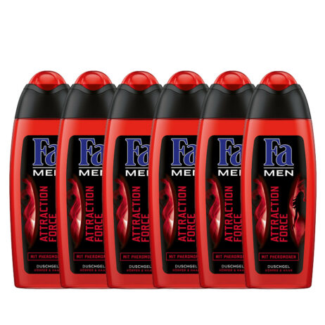 6x Fa MEN Attraction Force Shower Gel & Shampoo