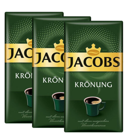 Jacobs Kronung Coffee Original Fresh German Ground Coffee