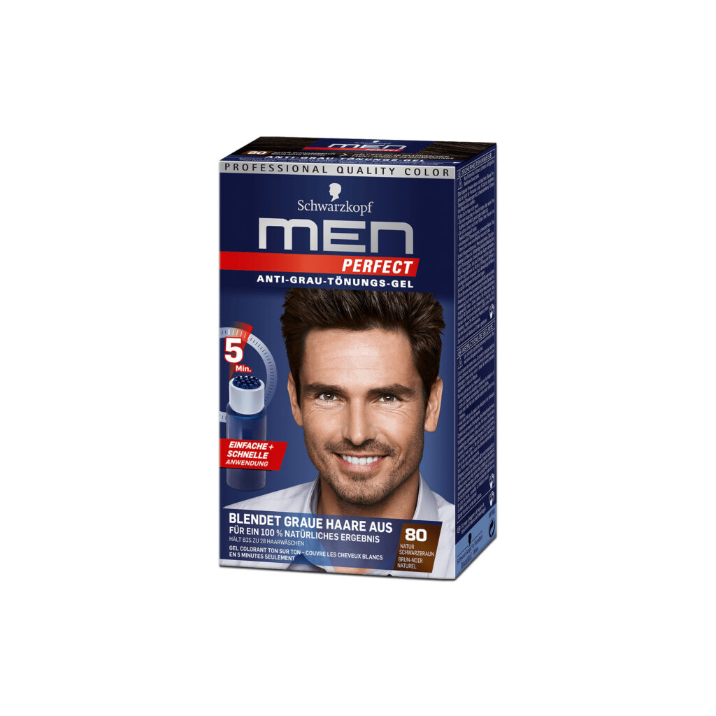 Schwarzkopf Men Perfect Anti Grey Hair Color Gel