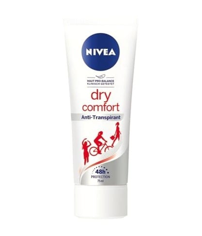 Nivea Dry Comfort 48h Anti-Perspirant Cream - 2.5 Fluid Ounces | Buy German Food