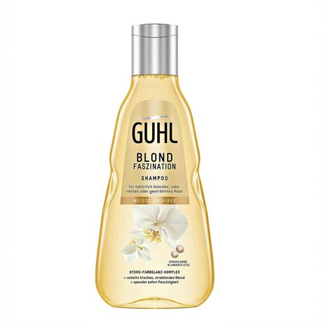 GUHL Blonde Fascination Hair Shampoo with white orchid, from Germany