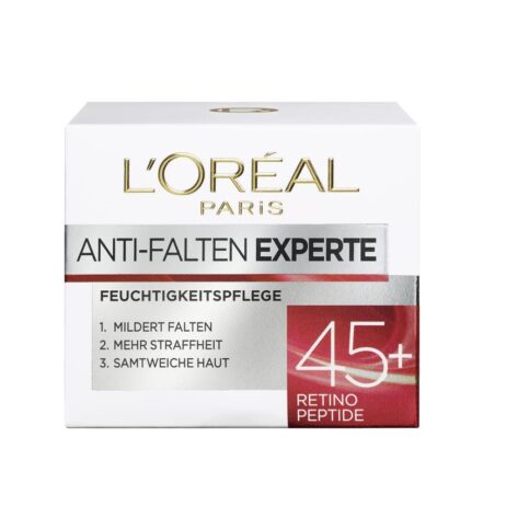 L'Oréal Paris 45+ anti-wrinkle moisturizer