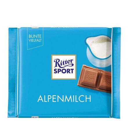 Ritter Sport Alpine Milk Chocolate