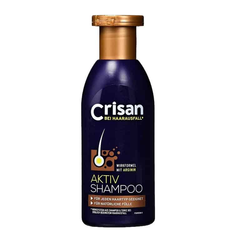 Crisan Active Shampoo Anti-Hair Loss System with L-Arginine - 250 ml / 8.4 Fluid Ounces | Buy German Online