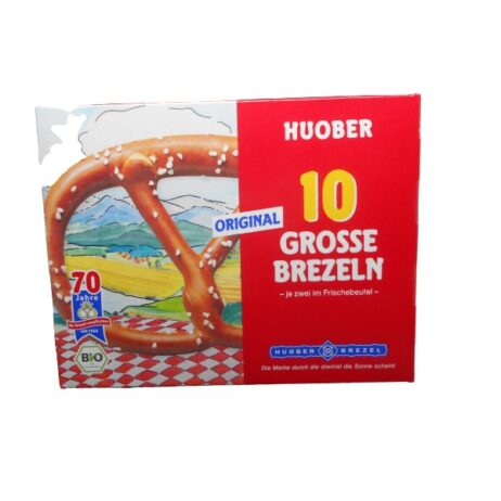 Huober 10 Big Pretzels from Germany