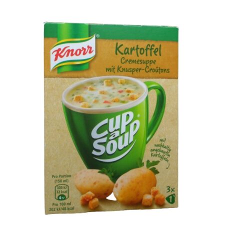 Knorr Cup a Soup Instant Potato Cream Soup with crispy croutons