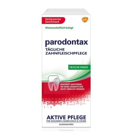 Parodontax Mint Mouthwash Alcohol-Free - Prevents Bleeding Gums