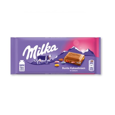 Milka Chocolate Colorful Cocoa Lentils Bar