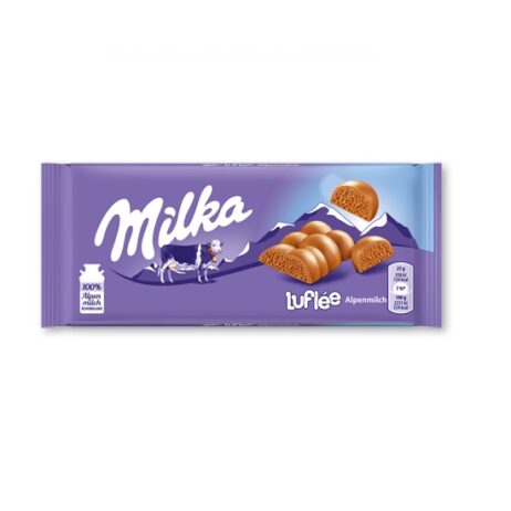 Milka Luflée Chocolate Bar