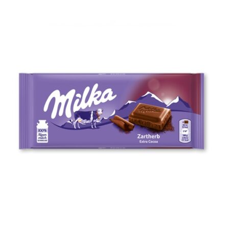 Milka Soft Herb Alpine Milk Chocolate Bar