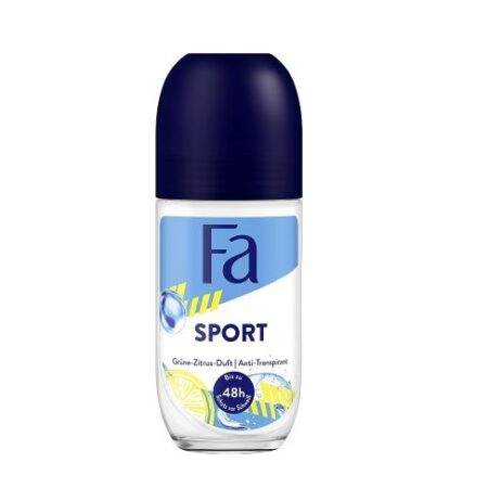 Fa Sport Anti-Perspirant with green citrus scent Roll-On