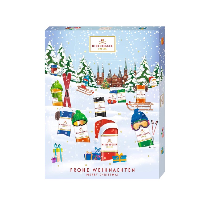 Niederegger Advent Calendar Winter Classics 2022 300g / 10.5 oz Buy