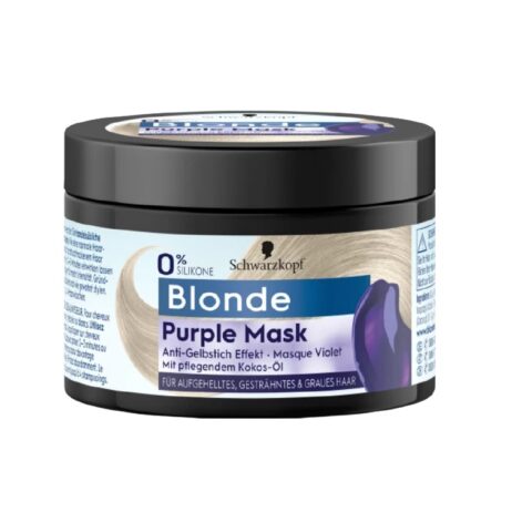 Schwarzkopf Blonde Purple Anti-Yellowing Hair Mask