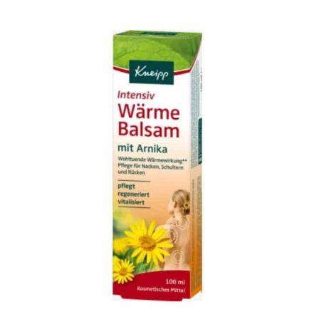 Kneipp Intensive Heat Balm with arnica