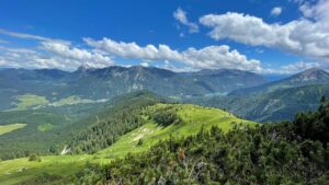 View in the Tyrolean Alps