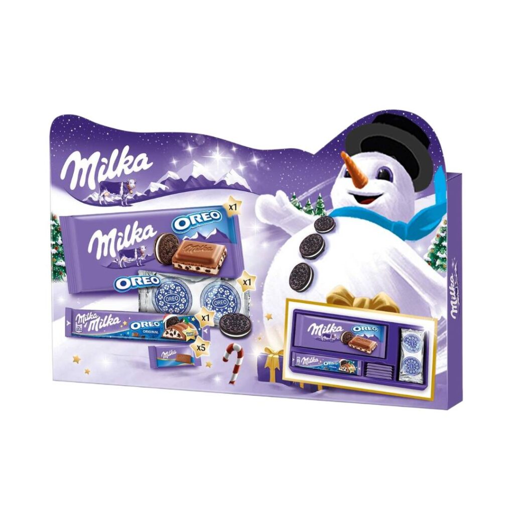 Milka & OREO Christmas Gift Box 2022 182g / 6.4 oz Buy German Food