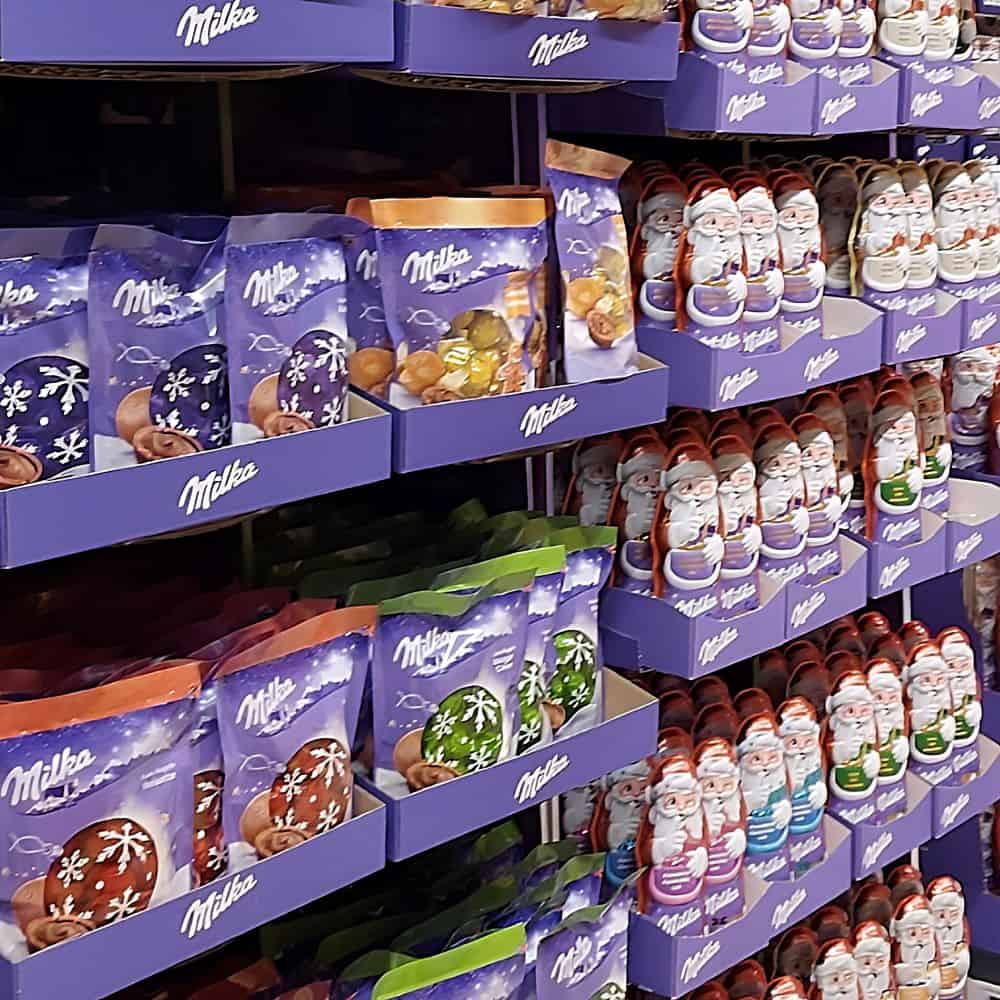 German Milka chocolate