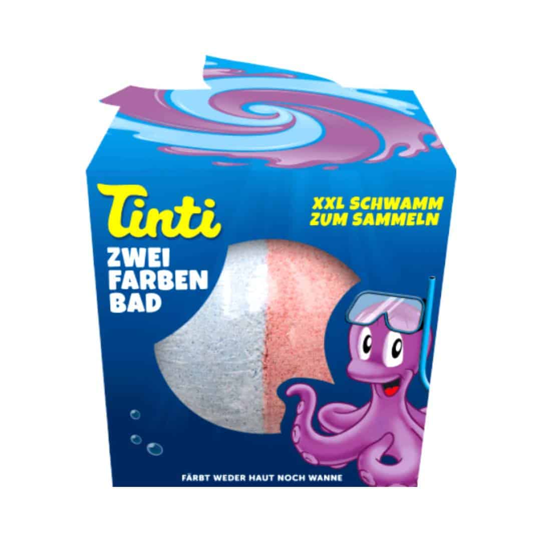 Tinti two-colors bath bomb