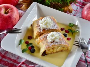 German apple strudel