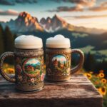 Beer steins from Germany