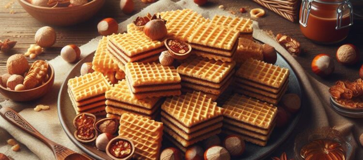 German Hazelnut Wafers