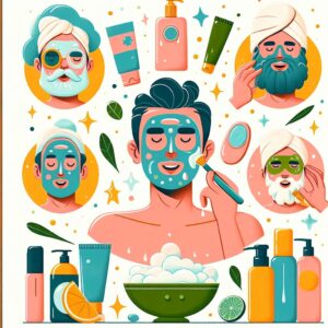 Men and skin care