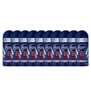 10x Nivea Men Dry Impact German Anti Perspirant Roll On