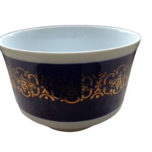 Cobalt blue porcelain bowl _2