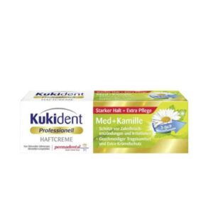 Kukident Professional MedChamomile Denture Adhesive Cream
