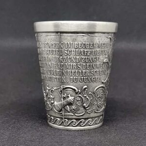 Vintage German Pewter Tankard Gutezeichen Zinngerat RAL _2