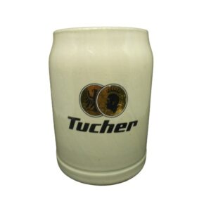 Vtg Tucher Beer German Stoneware Stein Mug