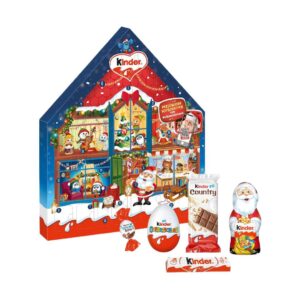 Kinder Maxi Mix Advent Calendar 2026 with festive Christmas design