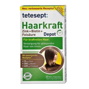 tetesept hair force zinc biotin folic acid depot
