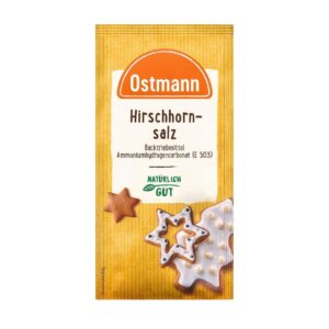 Ostmann Hirschhornsalz baker's ammonia 15 g (0.52 oz) packet from Germany